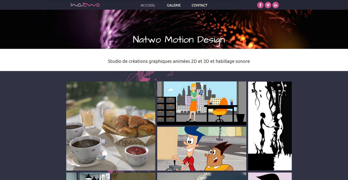 page du site Natwo